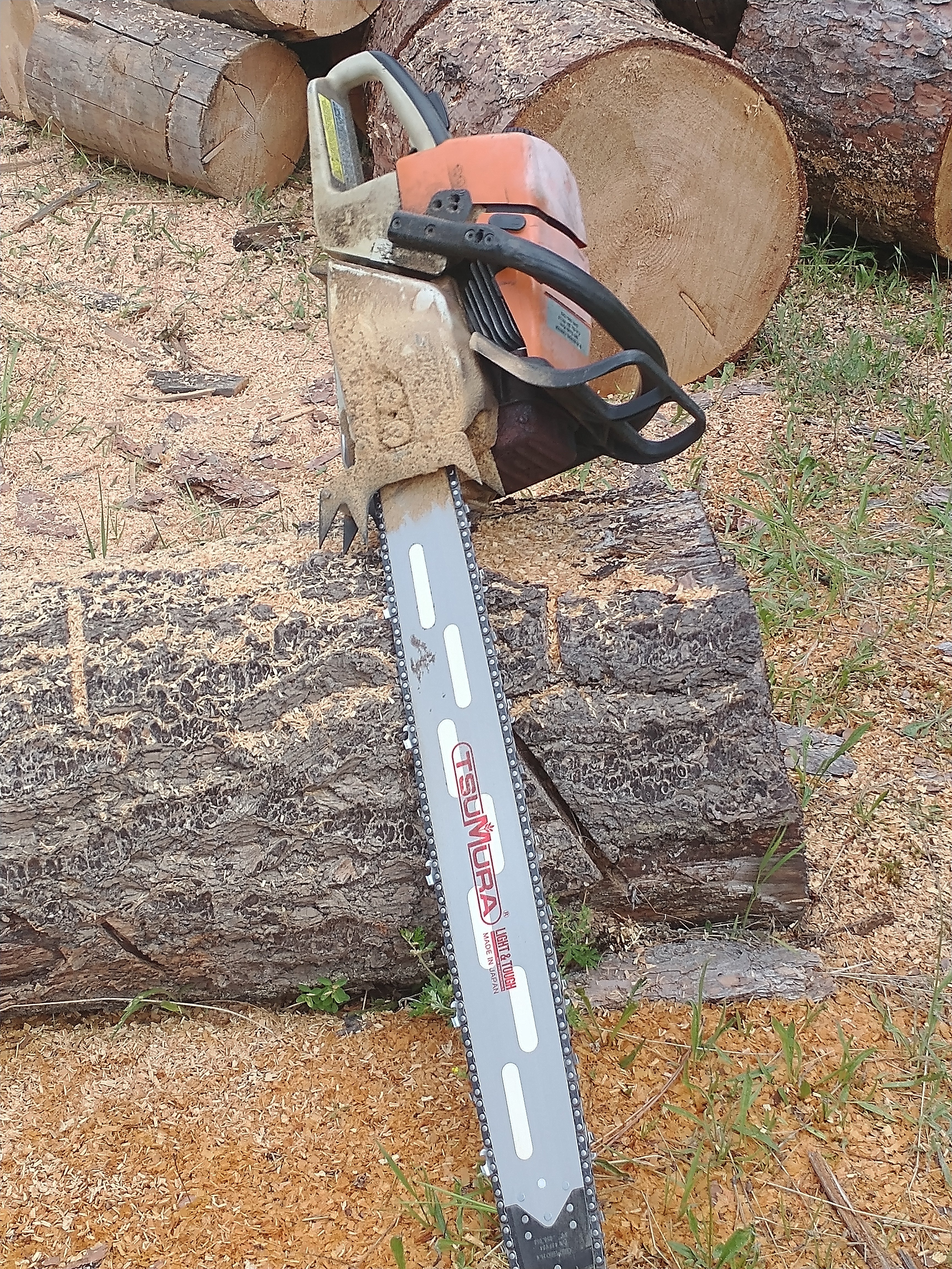 Tsumura Lightweight Chainsaw Bar