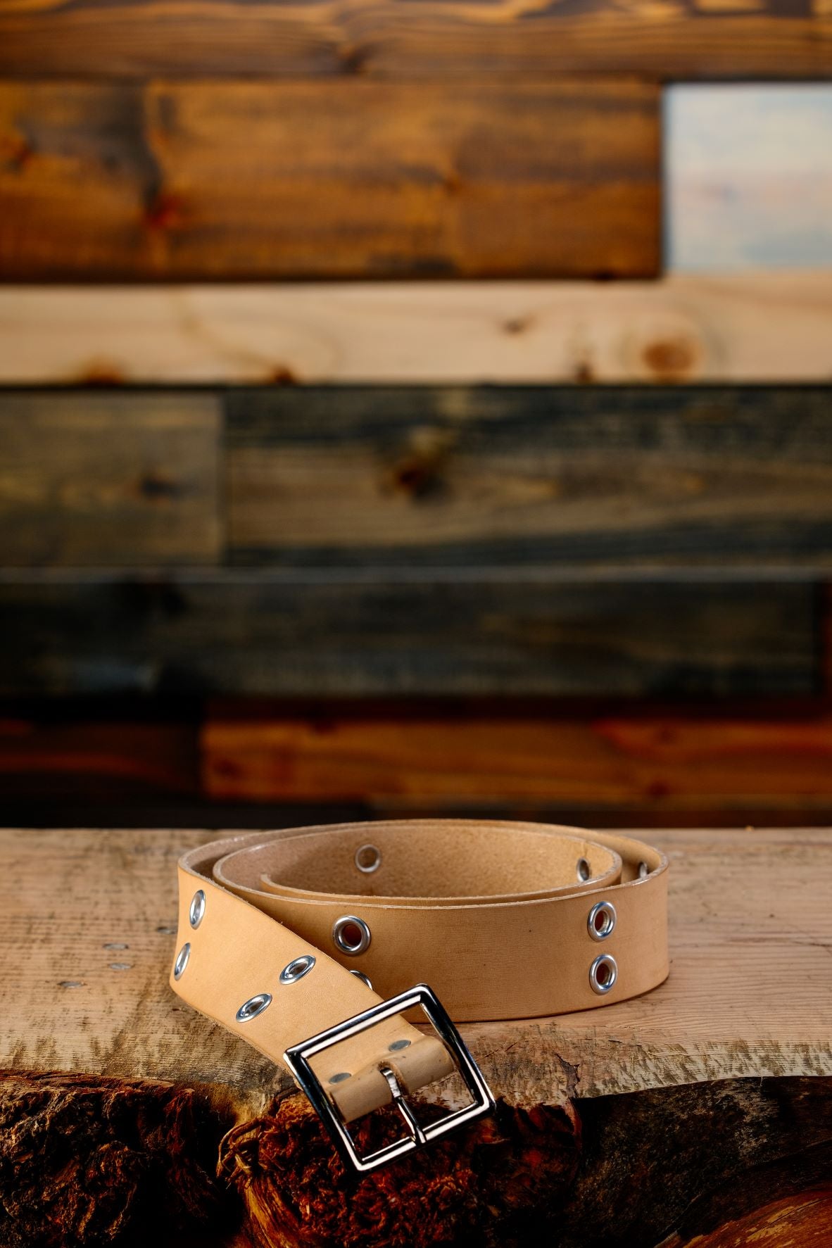 The Grizzly Leather Belt